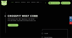 Desktop Screenshot of crossfitwestcobb.com